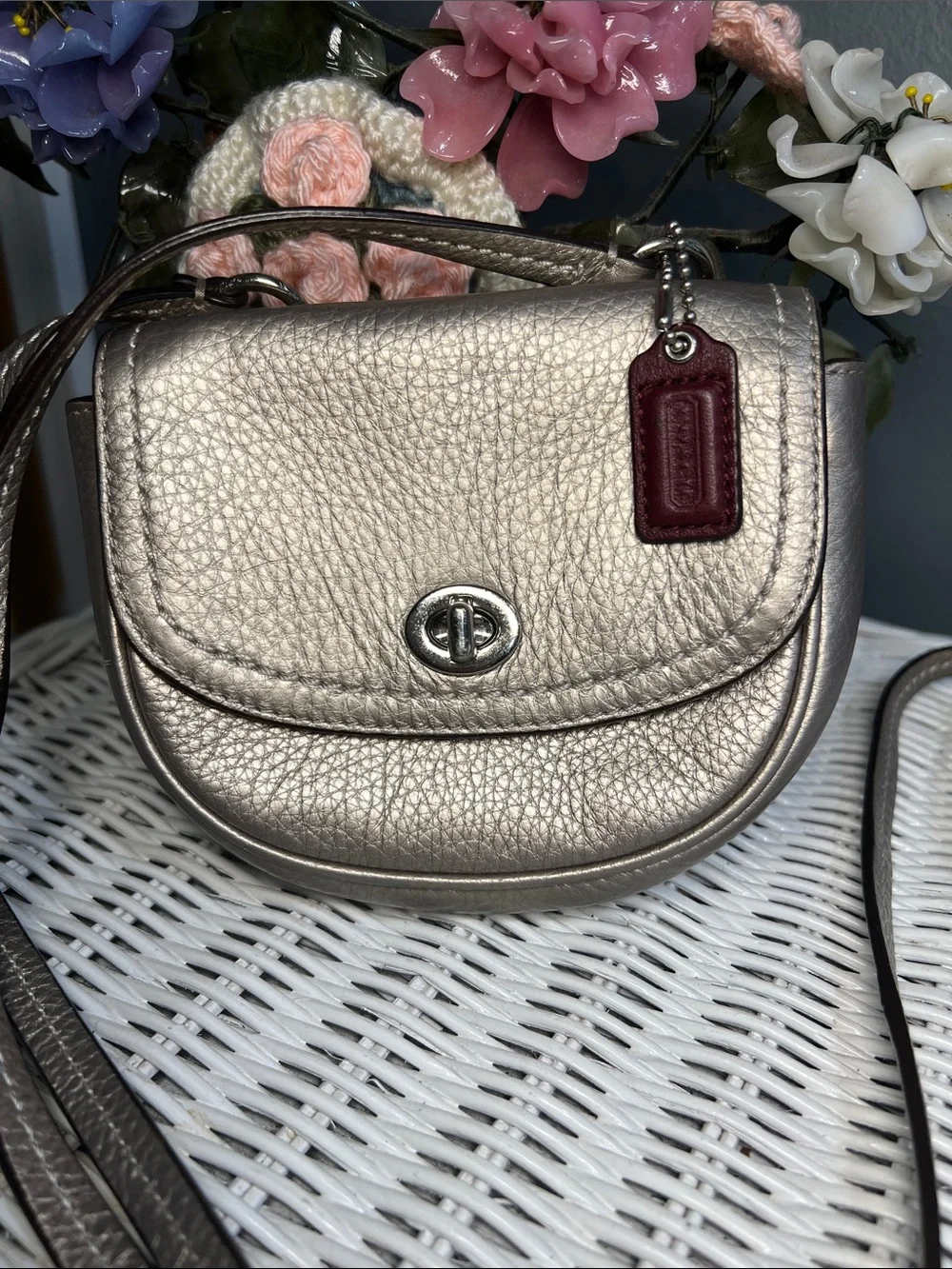 Coach Park Mini Leather Crossbody